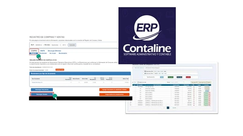 Software contable ERP Contaline
